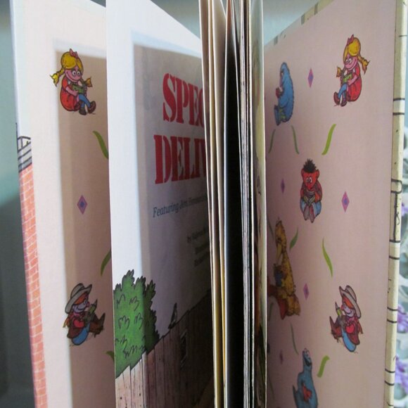 Vtg Sesame Street book Special Delivery 1980 ~ Sesame Street Muppets - Picture 13 of 13